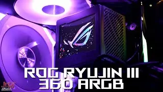 ROG Ryujin III 360 ARGB — руководство по установке и тест производительности