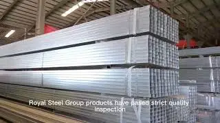 Galvanized Steel Square Tube -ROYAL GROUP