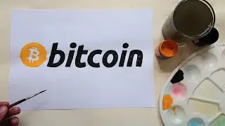 comment dessiner un logo bitcoin/Wie man ein Bitcoin-Logo zeichnet