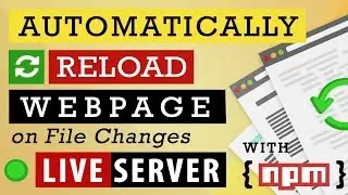#LiveServer | Auto Reload web page | Create Npm Live Server In Hindi  |  #Uxtrendz  [#4] (2021)