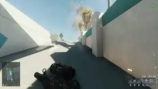 Virtual running - Battlefield 6 - Downtown