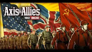 Axis & Allies 1942 Online R1 UK, Japan & USA Basic Strategies #axisandallies #ww2 #axis #allies