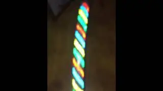 Original Rainbow Fruit Stripes Reflective Hula Hoop