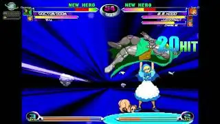 MvC2: Saga - BB Hood Missile Infinite (Moops) [4 Reps] to BM to CH 74 hit Combo .:1.3.26:.