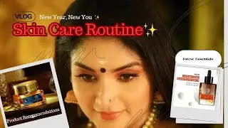 My Simple Skincare Routine with Forest Essentials | Ayurvedic Skincare for Sensitive Skin