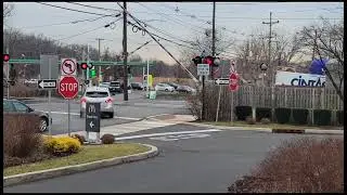 NJ Transit Crossing at River Edge.