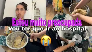 ERA PRA SER UM VLOG NORMAL||VOU TER QUE IR AO HOSPITAL||FIZ PÃO DE QUEIJO