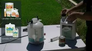 Lanotec Timber Seal  Using Tint