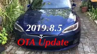 Tesla Model S 75 RWD AP 2.0 OTA Update V9 2019.8.5