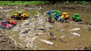 The Creative Tractor And Water Pump Fishing &ndash; Fun & Genius Hack!