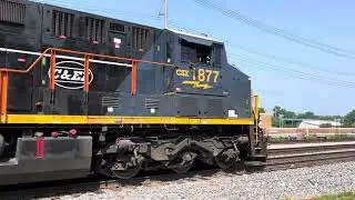 CSX1877 C&EI (Heritage unit)￼ - UT Yard