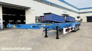 40 FT Container Skeleton Trailer for Sale in Tanzania Dar es Salaam