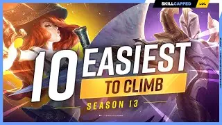 10 EASIEST Champions for CLIMBING RANKED RESET Split 2 - League of Legends