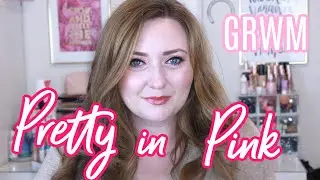 Get Ready With Me | Charlotte Tilbury Pillow Talk Jewel Pot Pink & Shimmery Everyday Glam Makeup