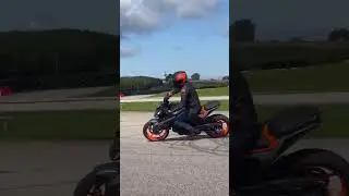 The Gen-3 KTM 390 DUKE isn&rsquo;t just agile, it thrives on this stuff and loves carving up the asphalt!