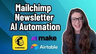 Automate Your Mailchimp Newsletters with AI: Create, Format, and Send in Minutes!