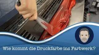 04_Offsetdruck: Wie kommen Farbe und Feuchtmittel ins Druckwerk?