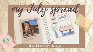 My July Spread🌺 (Journal With Me Vol. 4)