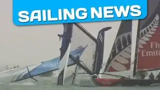 Catastrophic capsize of The Wave on Extreme Sailing Series of Qingdao