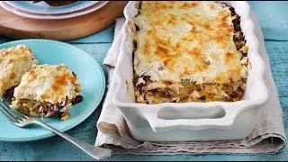 Sajtos-h&uacute;sos rakott tortilla recept