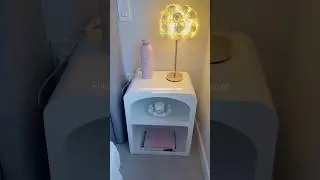 Love this new bedside table from Temu 💕 #aesthetic #pinkaesthetics #bedroom #girls #aesthgirly