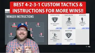 FIFA 20 Best Formations & Custom Tactics for FUT Champions Weekend League 4-2-3-1 Instructions Guide