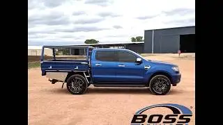 BOSS Built Steel Ute Trays - Blue Ranger