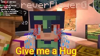 Forever Hugs Badboyhalo before he Travels for a long time and BBH Cries on QSMP minecraft
