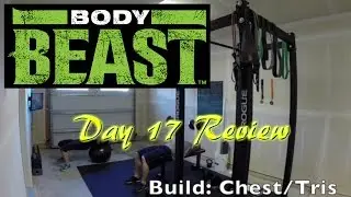 Body Beast 2015: Day 17 Review (Chest/Tris)