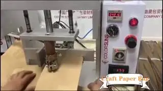 CSM02 Valve Applicator Machine with different kinds of coffee packaging