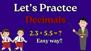 Learn Decimals with Fun! 🔢 Decimal Practice Questions for Kids | Math Learning Video