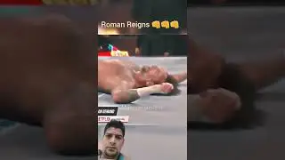 Roman Reigns give superman punch to CM Punk and Spear to Seth Rollins