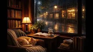 Fall Asleep Fast | A Quiet Night in a Cozy Bookshop🌙 | Deep Sleep Story
