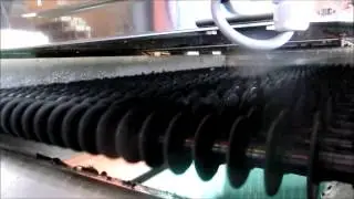 ARMBRUSTER Abbeermaschine ROTOVIB mit Rollensortierer