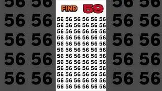 Are you a Genius? Try This Focus Test #maths #games #iqtest