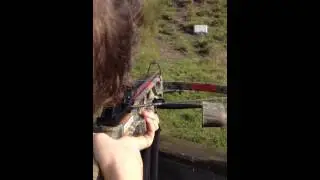 175lb crossbow at 30 METRES(testing my new crossbow)
