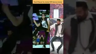 Ram Charan vs Junior NTR dance moves comparision