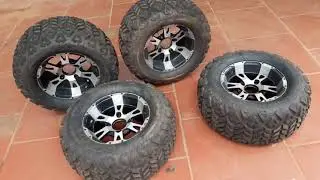 Homemade off-road vehicle part 1: Big spike wheel set