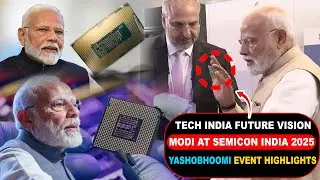 PM Modi at Semicon India 2025 | Yashobhoomi Event Highlights | Tech India Future Vision @HitTVNow