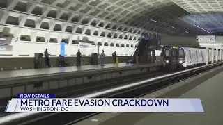 Metro police to intensify fare evasion citations after passage of Secure DC bill