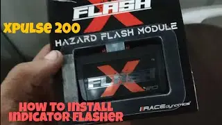 How to install indicator FLASHER on hero Xpulse 200
