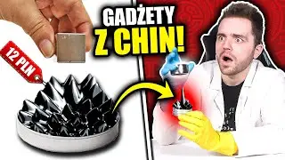Testuje DZIWNE naukowe GADŻETY Z CHIN!
