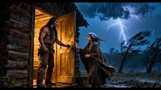 She Knocked on the Apache’s Door in the Storm — Fate Changed Forever