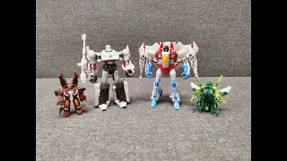 Обзор трансформеров Megatron & Starscream - TG-28 - Legends class - TF: Thrilling 30. Музей Р-ТФ.