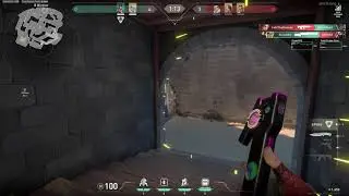 1st ACE using chambers ultimate in Valorant