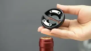 Automatic Electric Wine Bottle Corkscrew Opener with Foil Cutter, One-Click Reusable Openers