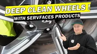 🔥 DEEP CLEAN WHEELS with ServFaces Rims & Dust Cleaner + HYDRO CERAMIC FOAM UPDATE! 🚗✨