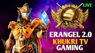 PUBG MOBILE LIVE | ERANGEL 2.0 | KHUKRI TV GAMING| DYNAMO GAMING pubg live glbeast UPDATE bi starboy