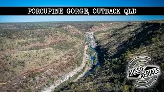 Pyramid Rock from Above | Porcupine Gorge National Park | Drone Footage