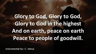Glory to God.
